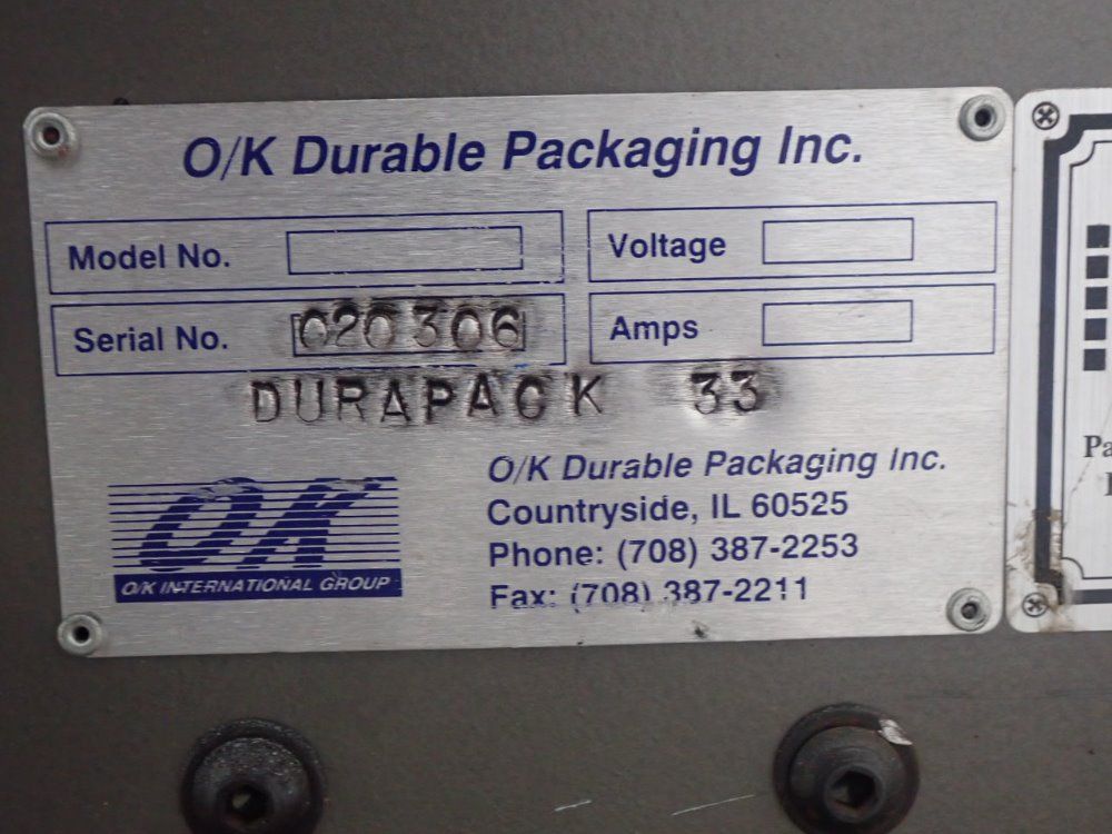 O/k Durable Packaging Case Sealer