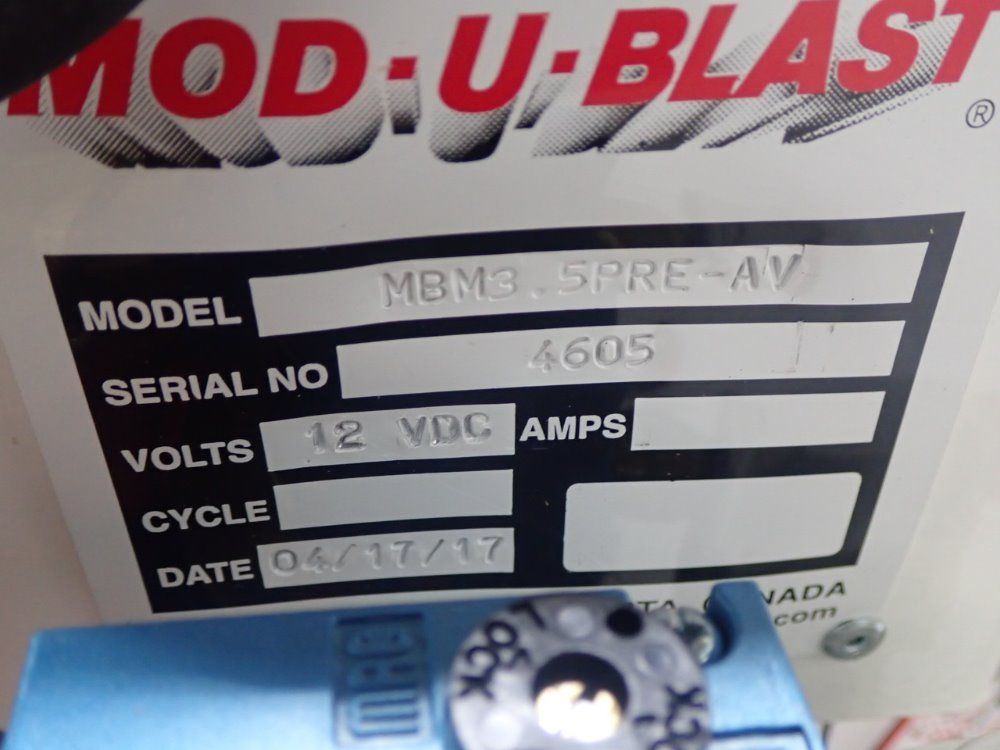 Mod-u-blast Mbm3-5pre-av Blast Pot - Mbm3-5pre-av