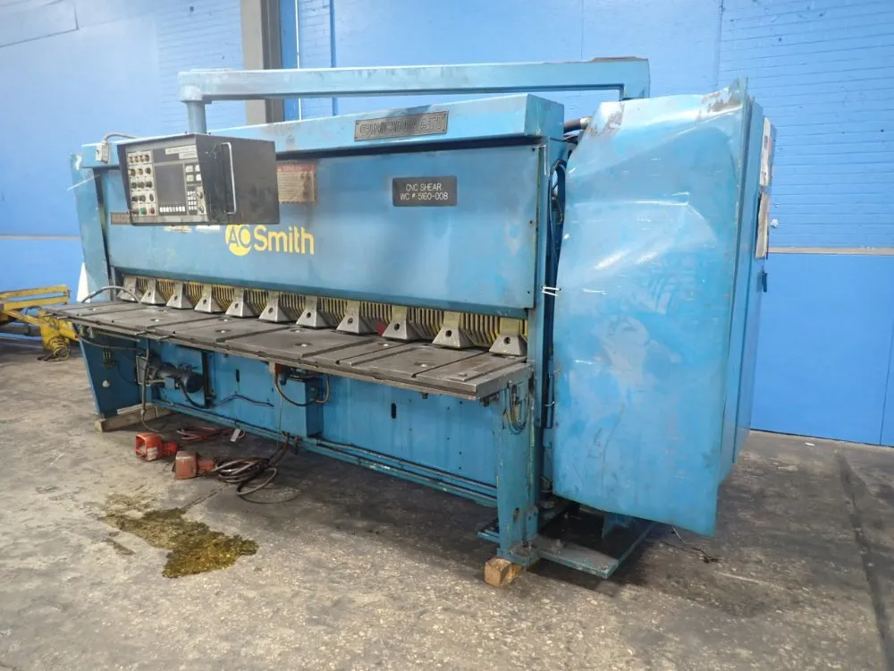 Cincinnati 120" 2500 X 10 Ft Shear - 2500 X 10 Ft Shear