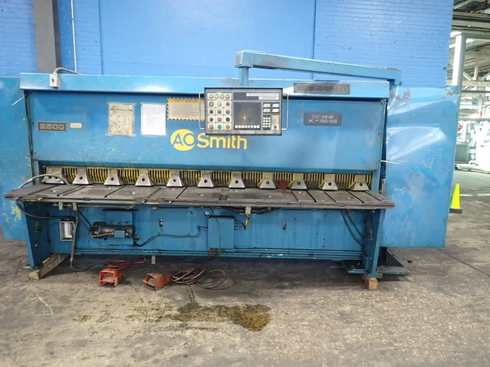 Cincinnati 120" 2500 X 10 Ft Shear - 2500 X 10 Ft Shear