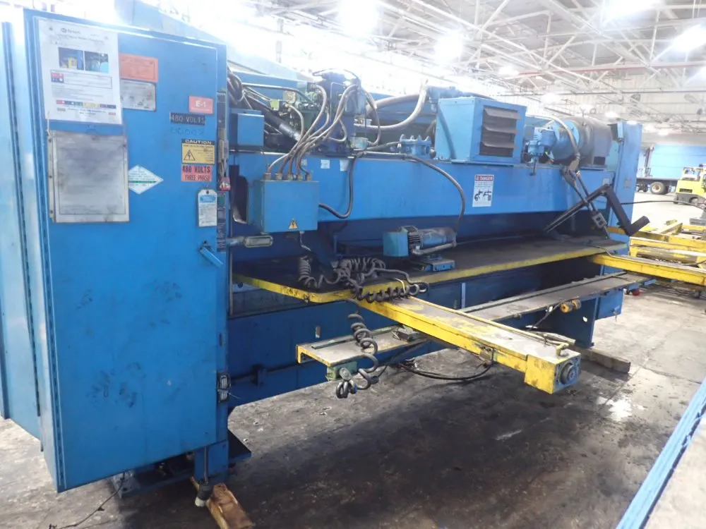 Cincinnati 120" 2500 X 10 Ft Shear - 2500 X 10 Ft Shear