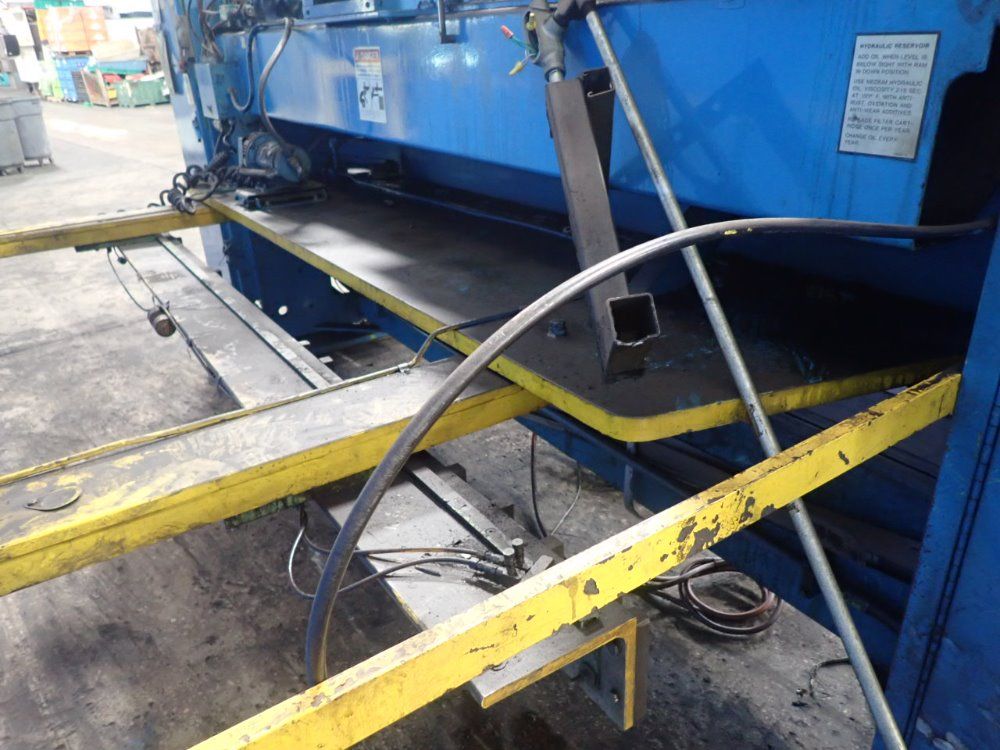 Cincinnati 120" 2500 X 10 Ft Shear - 2500 X 10 Ft Shear