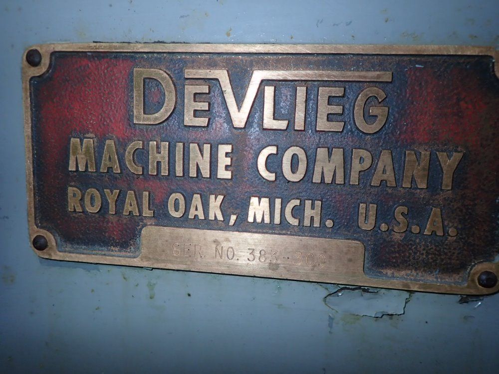 Devlieg Tool Grinder