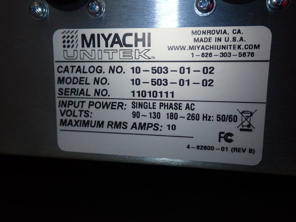 Miyachi Unitek 00036941/98-050 Laser - 00036941/98-050