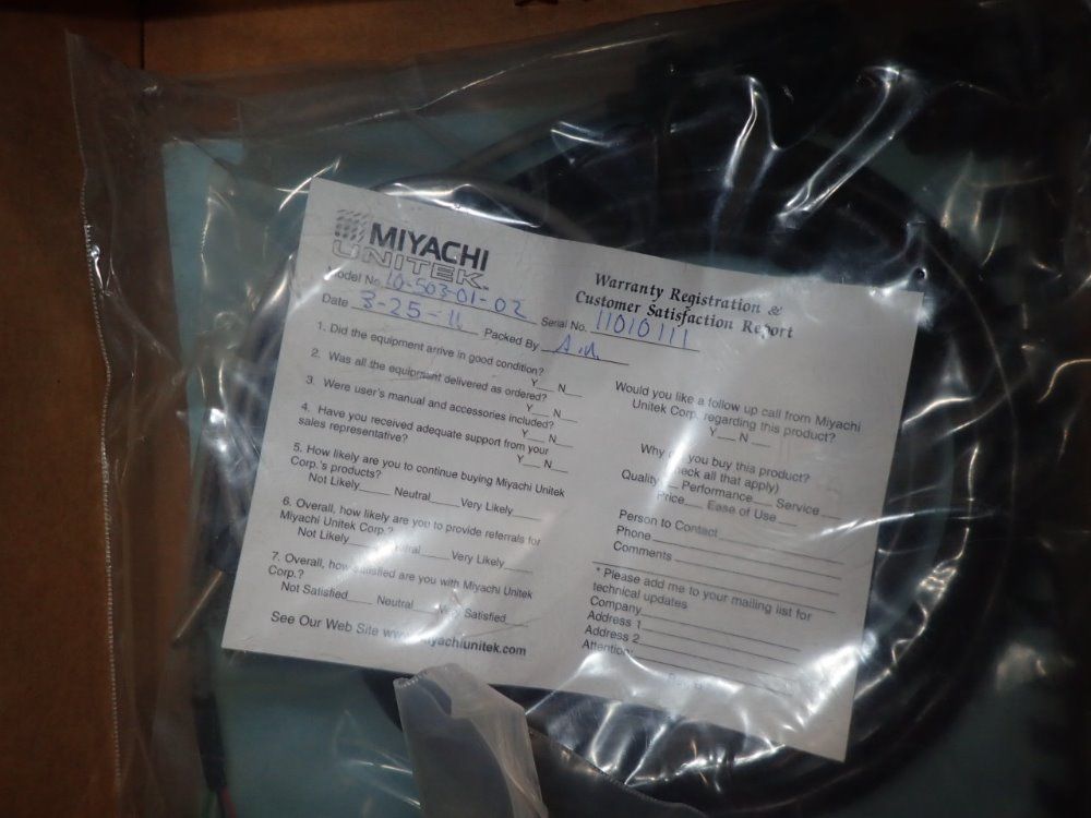 Miyachi Unitek 00036941/98-050 Laser - 00036941/98-050