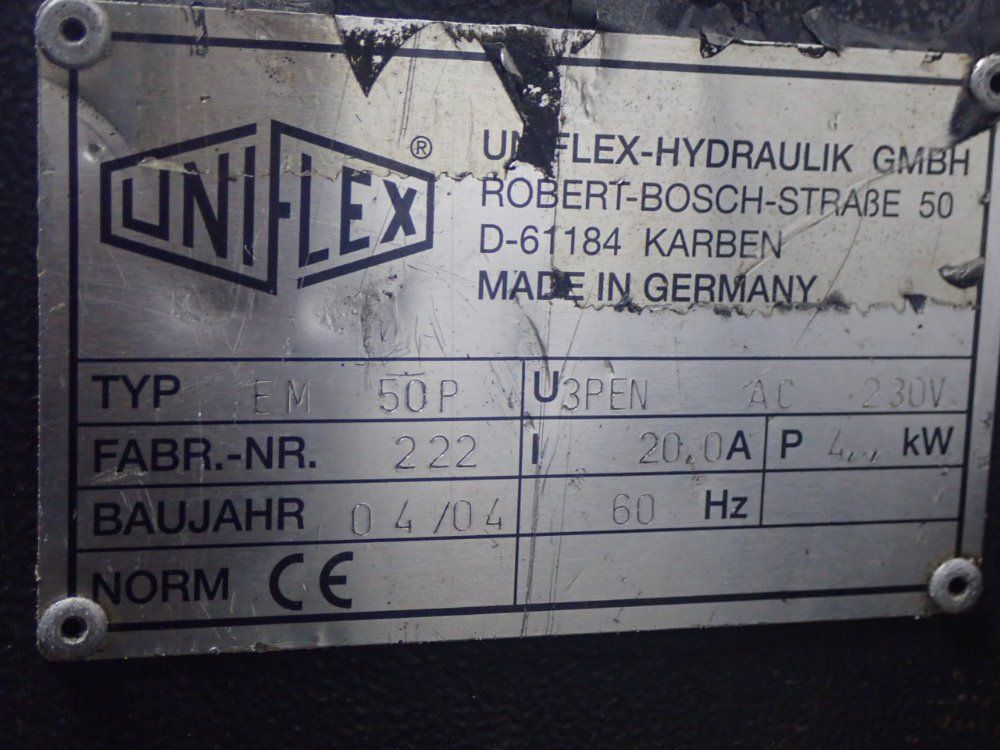 Uniflex Cutting Machine