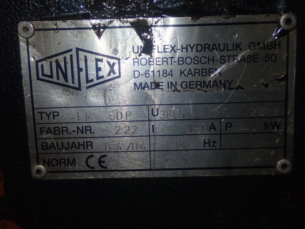 Uniflex Cutting Machine