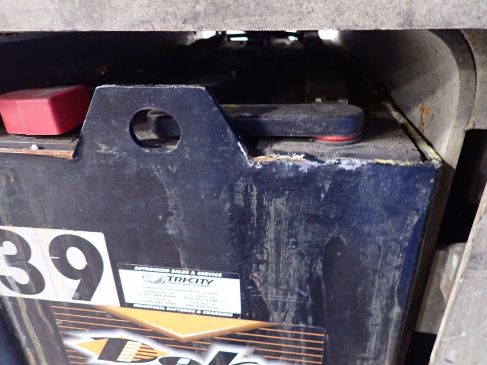 Crown Electric Stand Up Straddle Forklift