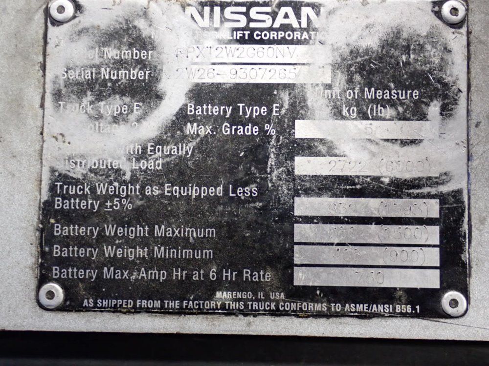 Nissan Electric Pallet Jack