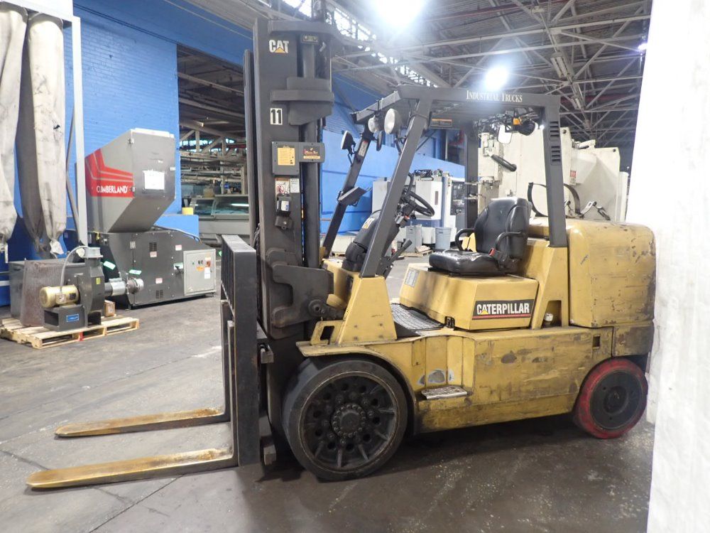 Caterpillar 15500# Gc70k Propane Forklift - Gc70k