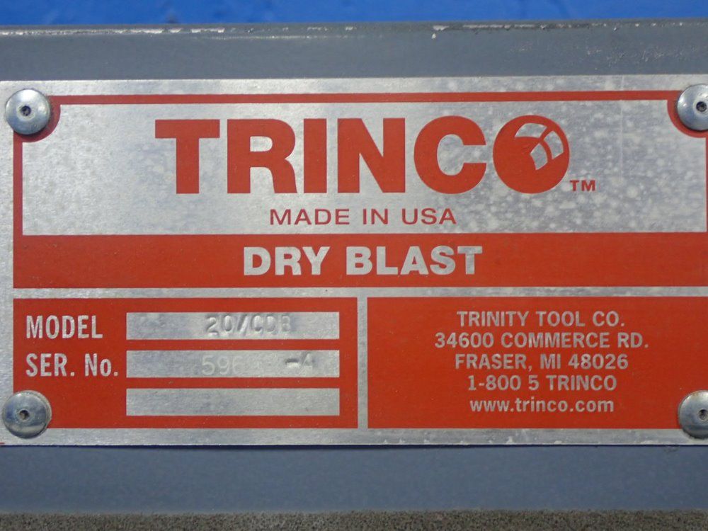 Trinco Blast Cabinet