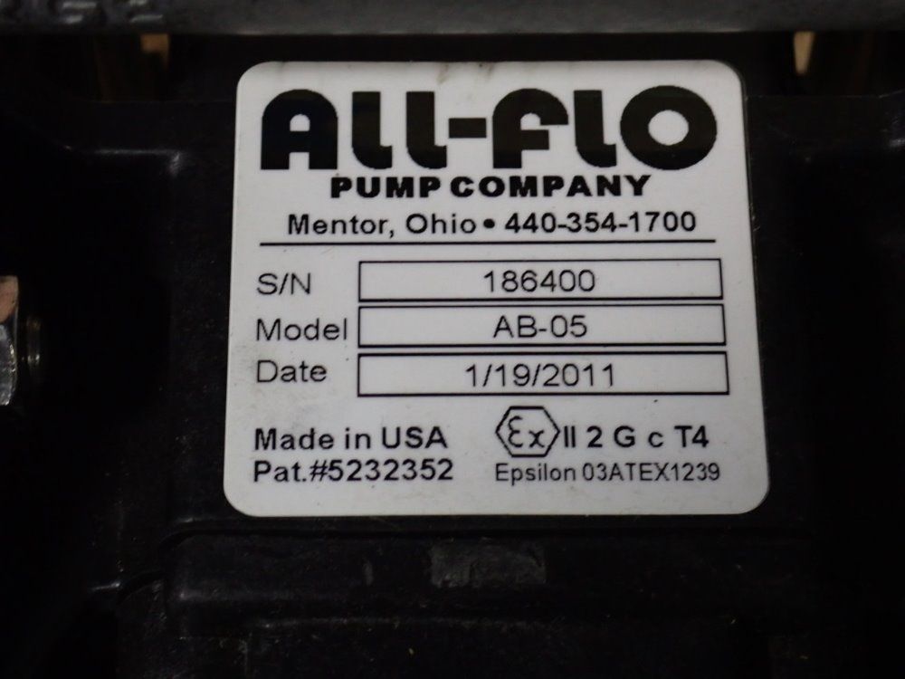 All-flo Diaphragm Pump