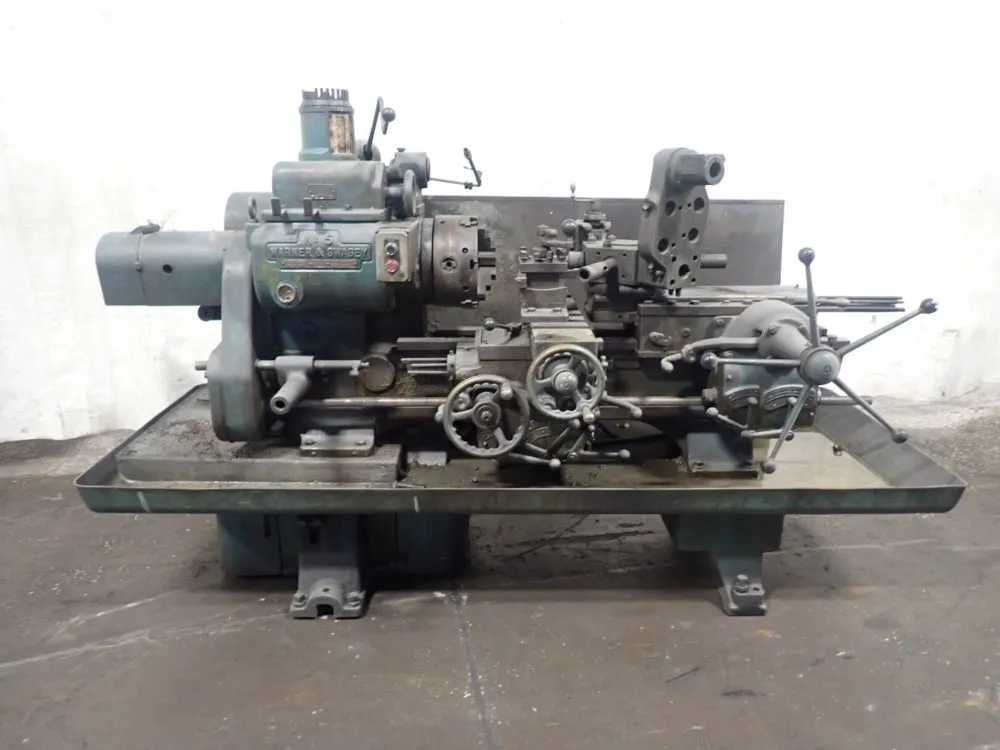 Warner & Swasey 20" Swing 48" Bed 5 Turret Lathe - 5