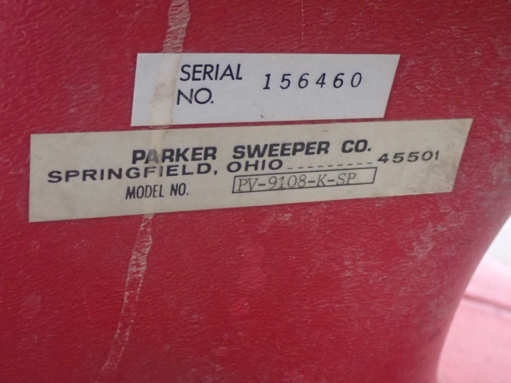 Parker Sweeper Co Gasoline Yard Vacuum