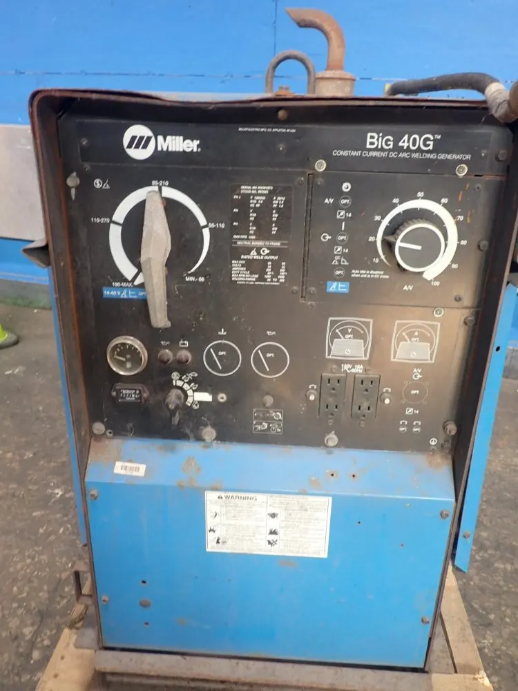 Miller 350a Big 40g Welder - Big 40g