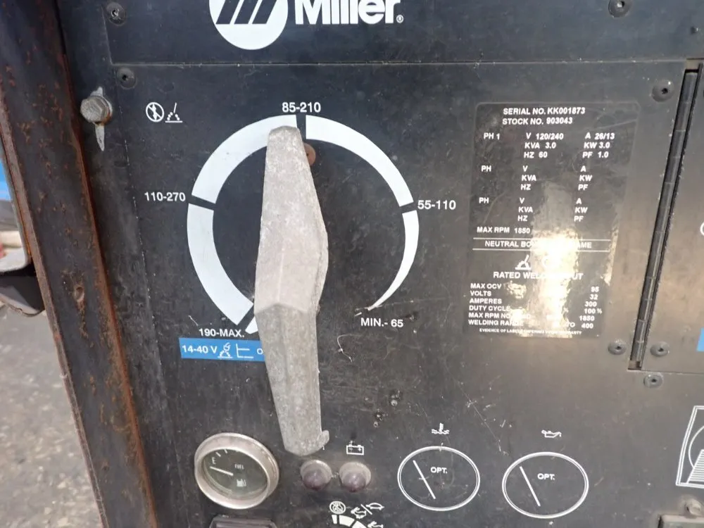 Miller 350a Big 40g Welder - Big 40g
