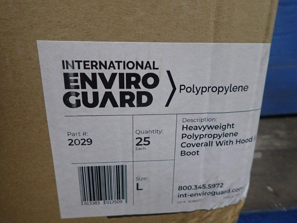 International Enviro Guard Coverall With Hood & Boot