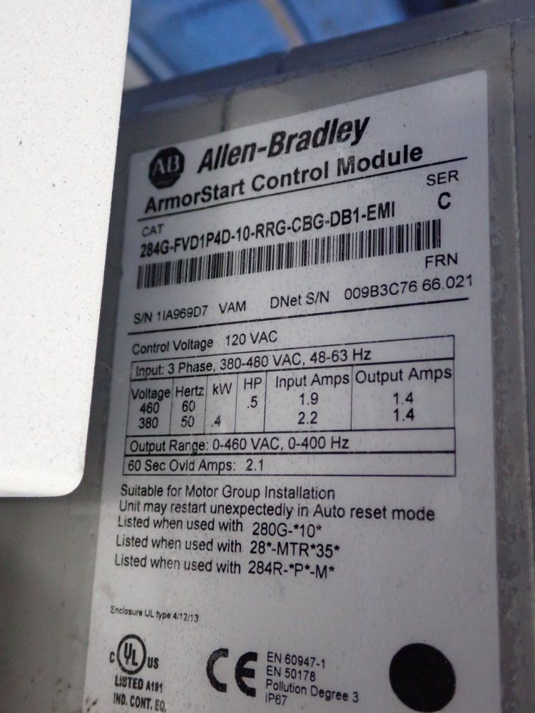 Allen - Bradley Power Supply / Control Module
