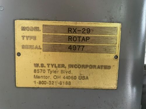 Rotap 8" Sieve - Rx 29