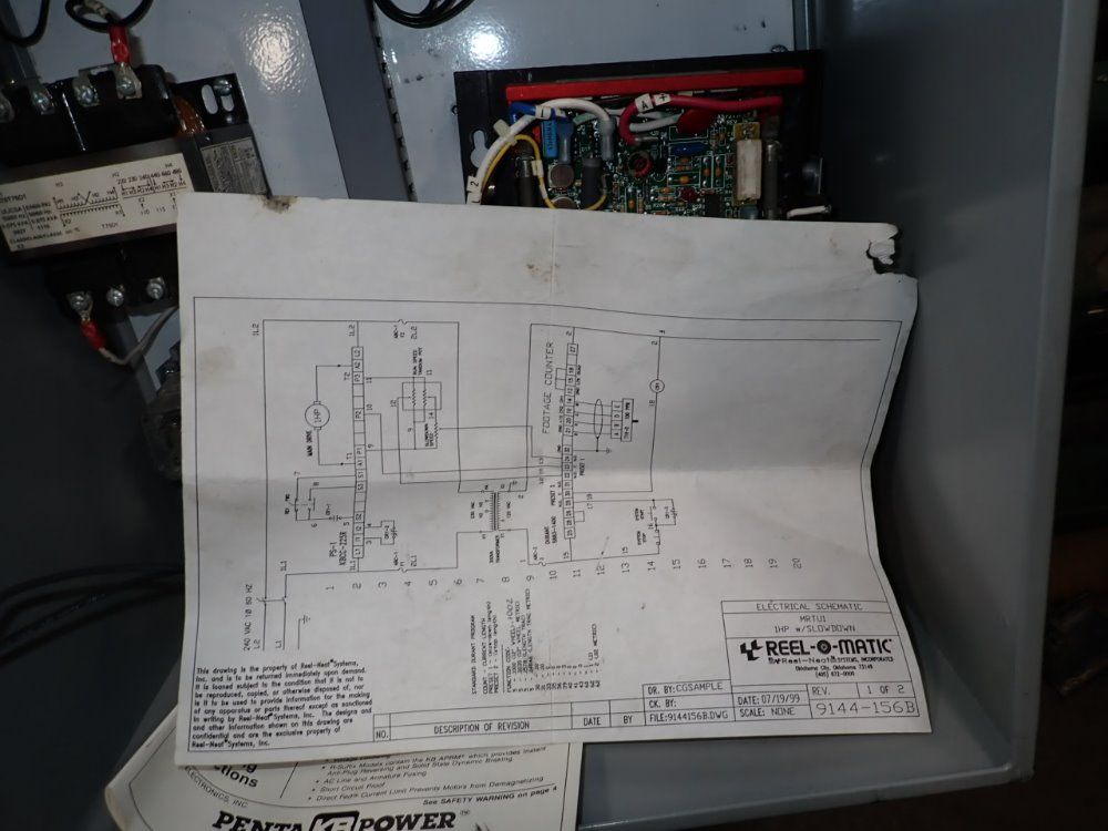Reelomatic Wire Measring And Coiling Machine