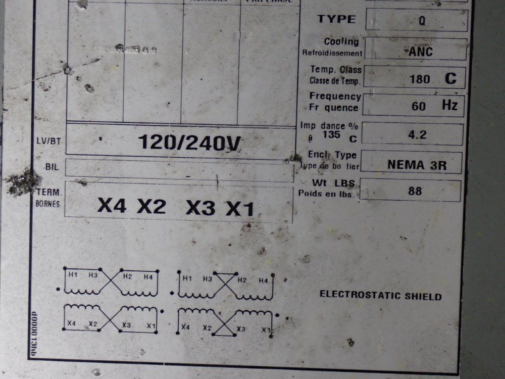 Hammond Power Solutions Transformer