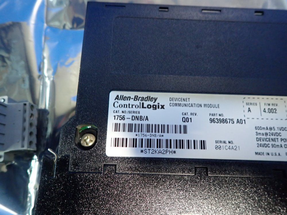Allen Bradley 1756-dnb/a ~ Devicenet Communication Module - 1756-dnb/a