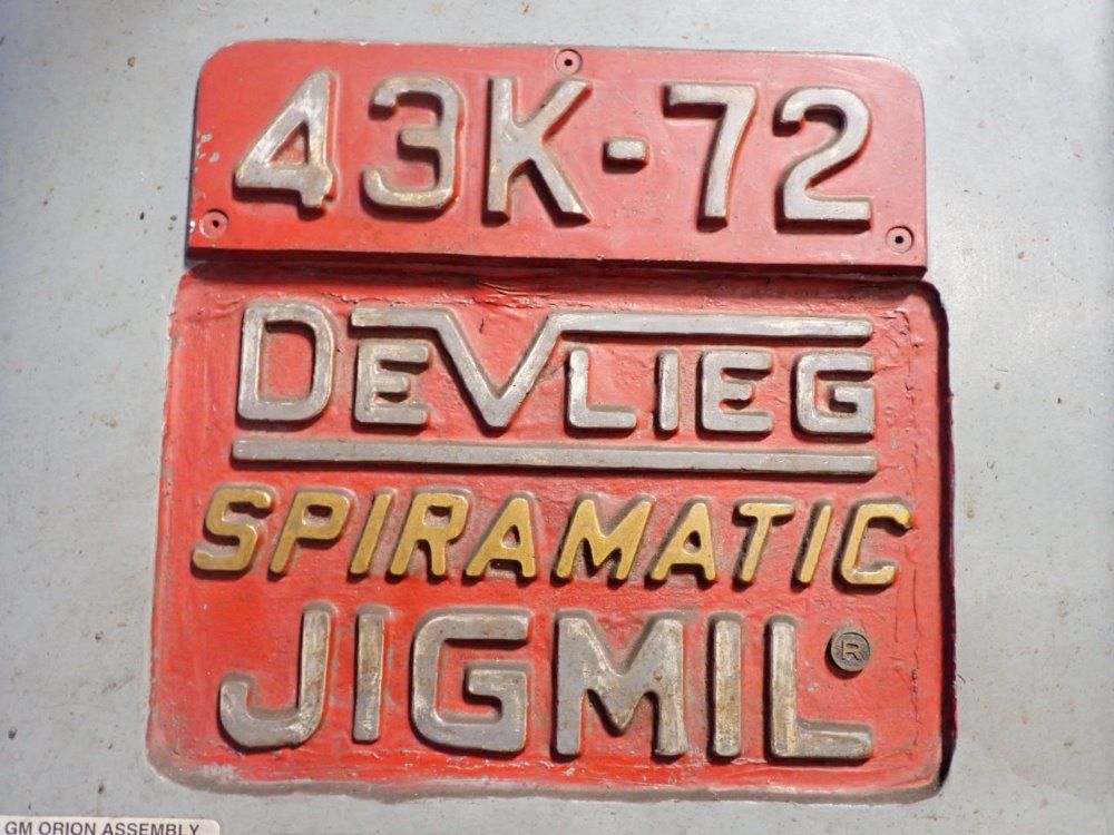 Devlieg 43k-72 Cnc Jig Mill - 43k-72