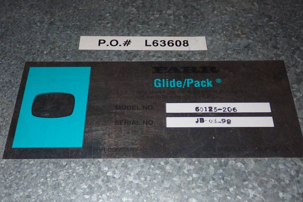 Farr Company 15hp Dust Collector - 116791-1 Jb9612