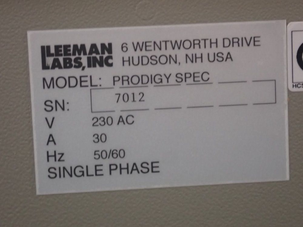 Teledyne Leeman Labs Spectrometer