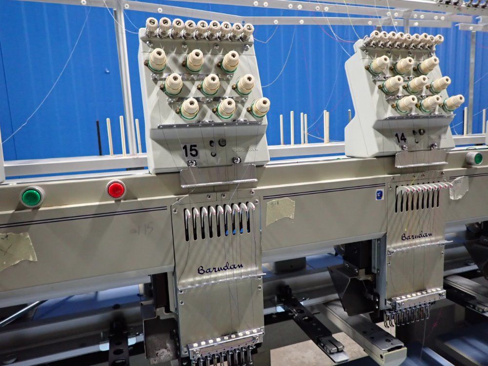 Barudan 20 Station Embroidery Machine - Nsme-zn-a20