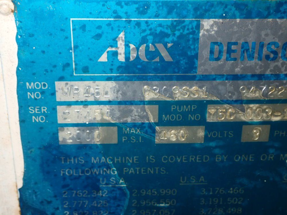 Denison/multipress/adex Hydraulic Press
