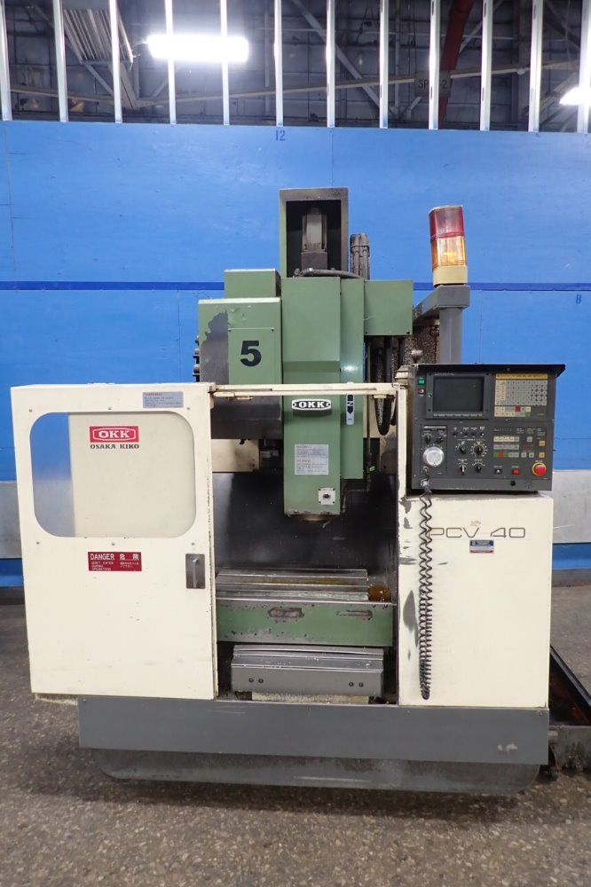 Okk 16" X 28 1/2" Pcv-40 Cnc Vmc - Pcv-40