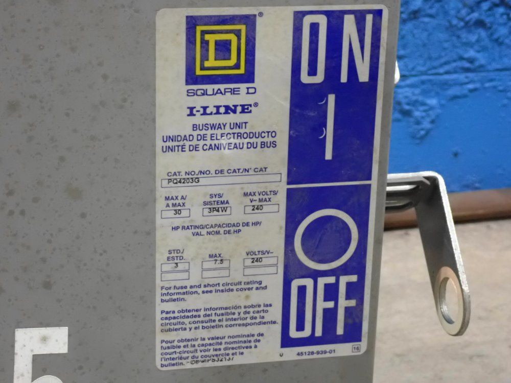 Square D Iline Busway Unit