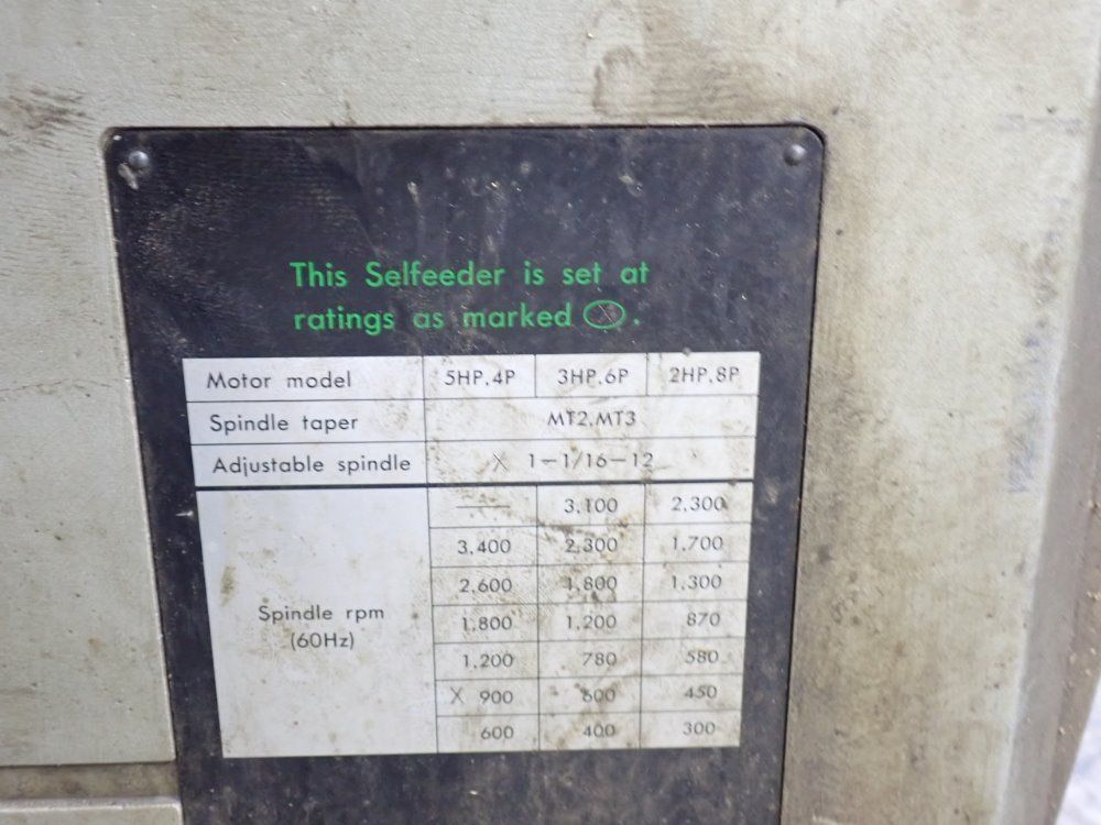 Selfeeder Newtric Drill/tapping Unit