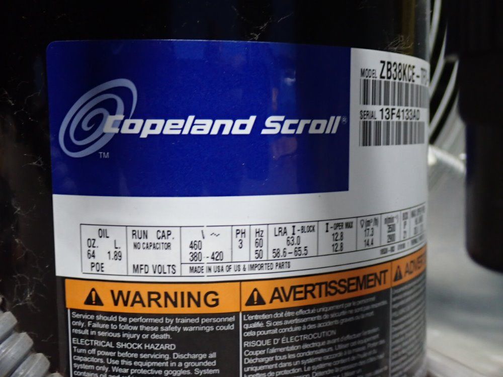 Trenton Refrigeration Products 1/3 Hp Condensing Unit - Teza050h8-it4b-4753