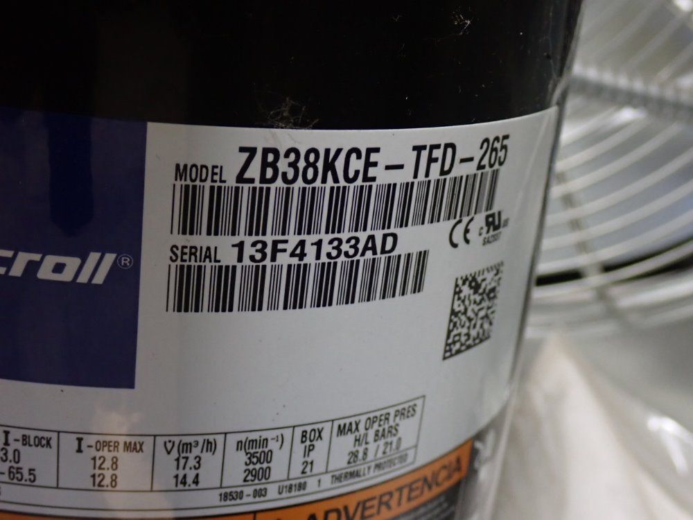 Trenton Refrigeration Products 1/3 Hp Condensing Unit - Teza050h8-it4b-4753