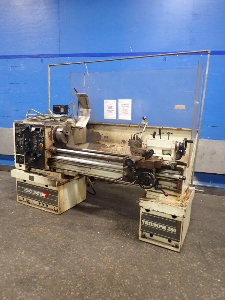 Clausing Colchester 18" X 51" Triumph Vs Lathe - Triumph Vs