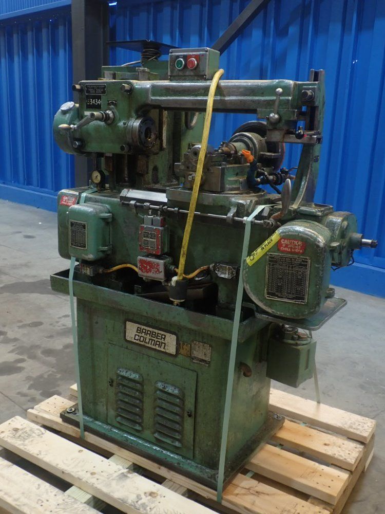 Barber Colman 4"w Gear Hobbing Machine - 6-10
