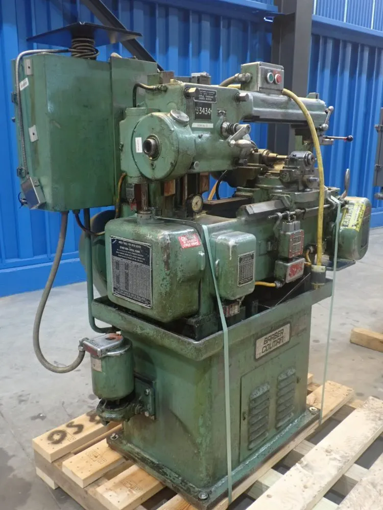 Barber Colman 4"w Gear Hobbing Machine - 6-10