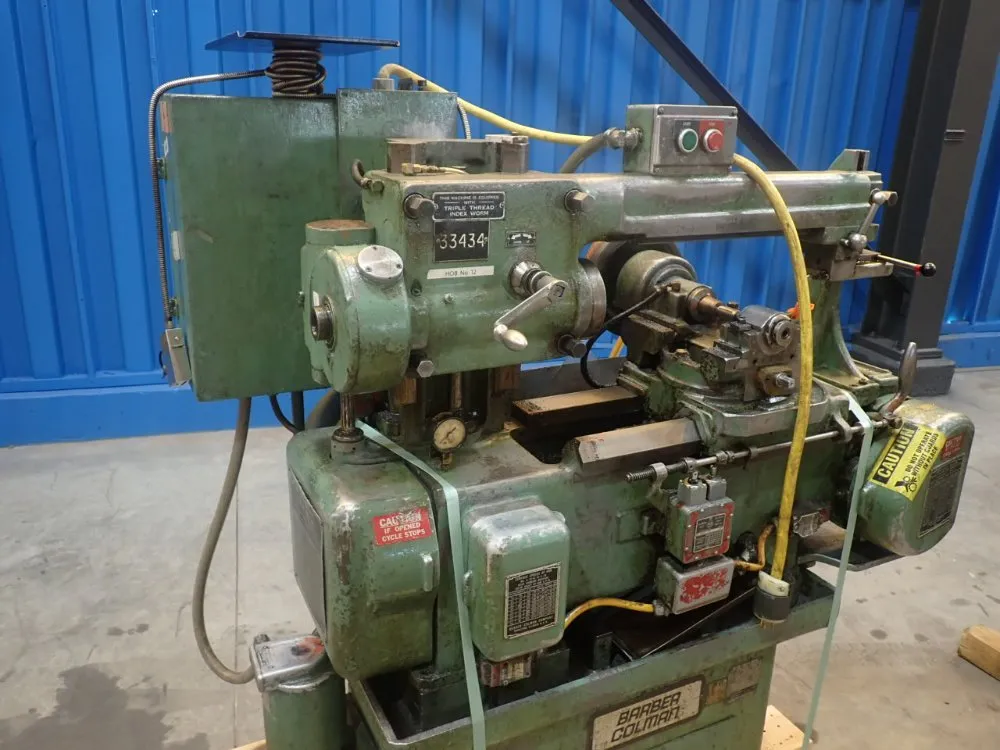 Barber Colman 4"w Gear Hobbing Machine - 6-10