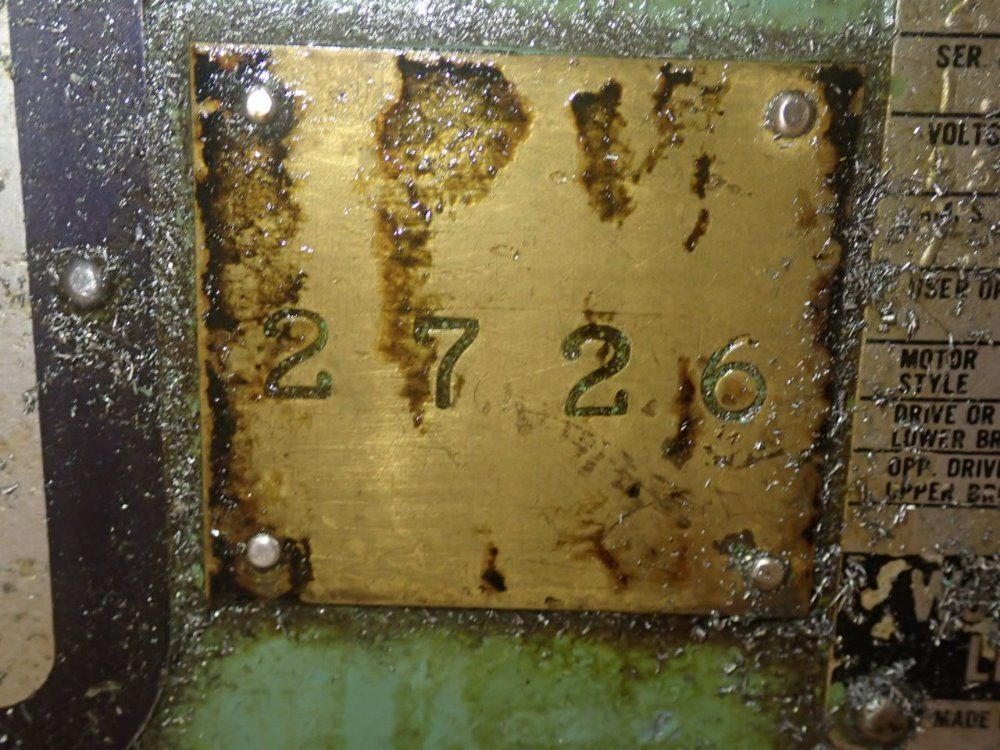 Barber Colman 4"w Gear Hobbing Machine - 6-10