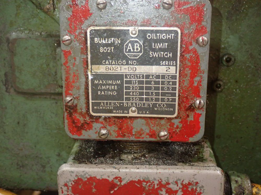 Barber Colman 4"w Gear Hobbing Machine - 6-10