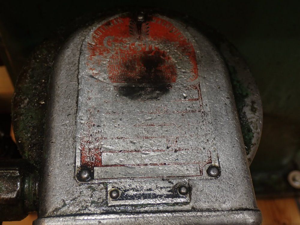 Barber Colman 4"w Gear Hobbing Machine - 6-10