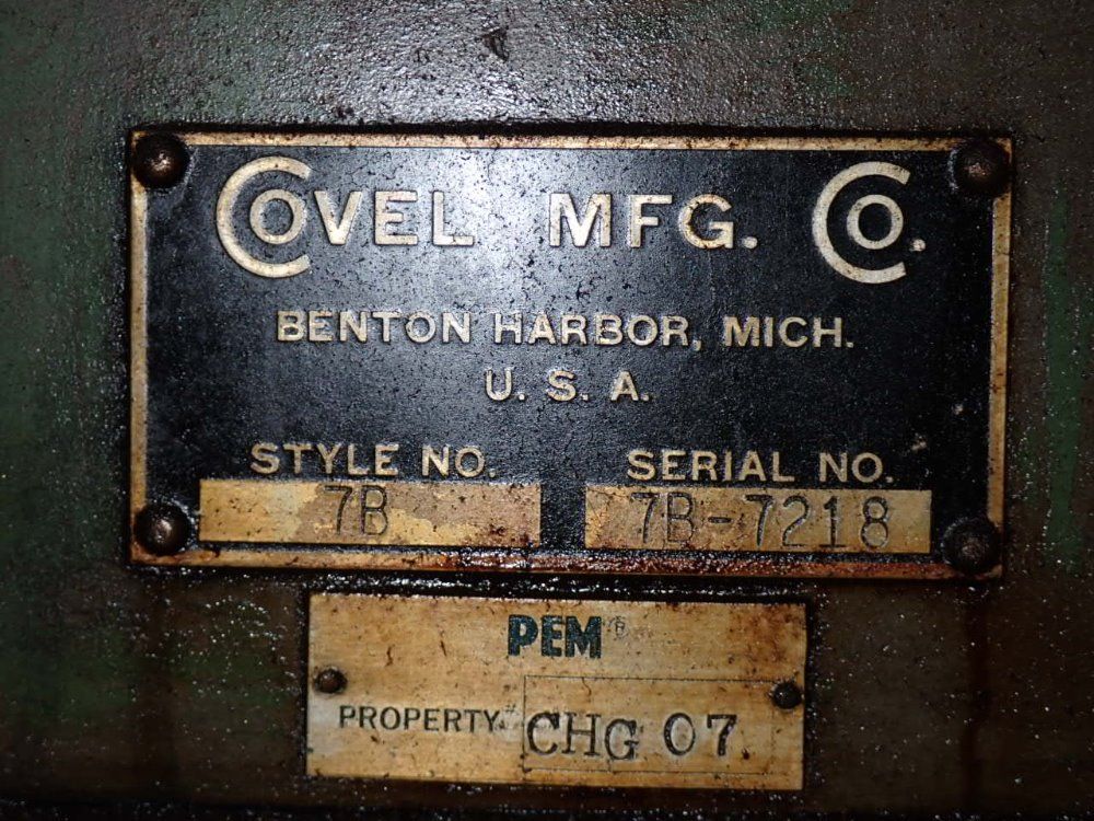 Covel Surface Grinder