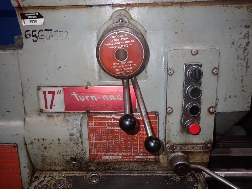 Turn-ado/southbend 17" X 56" Cl 170 E Lathe - Cl 170 E