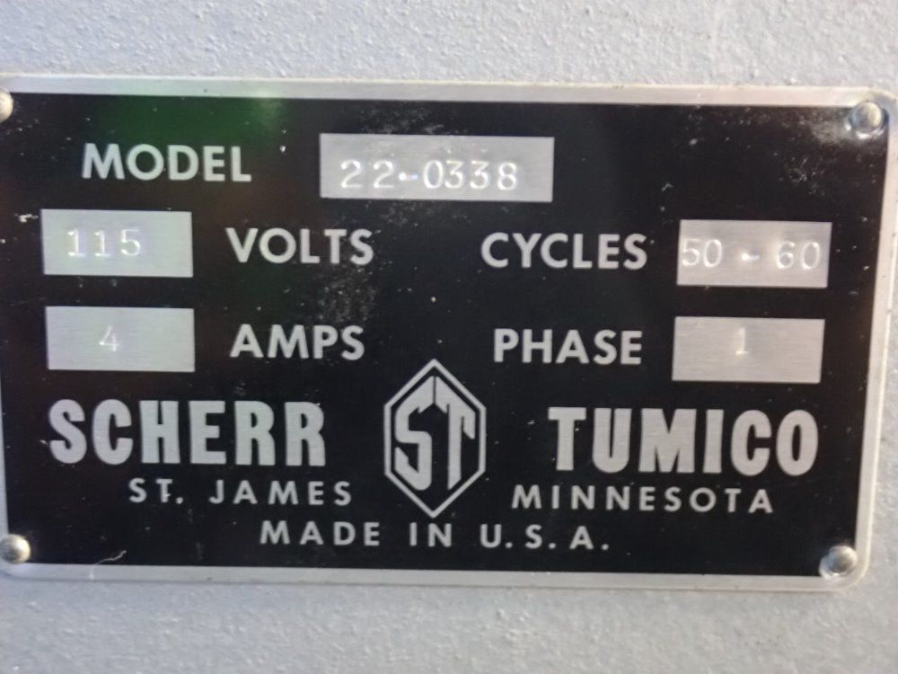 Scherr Tumico Optical Comparitor