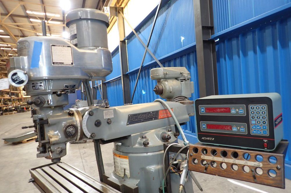 Bridgeport Vertical Mill With Shaping Attachment