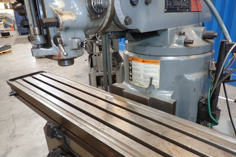 Bridgeport Vertical Mill With Shaping Attachment