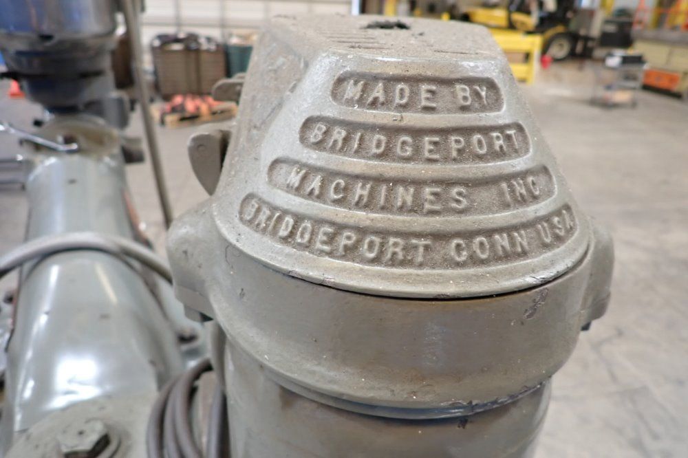 Bridgeport Vertical Mill With Shaping Attachment