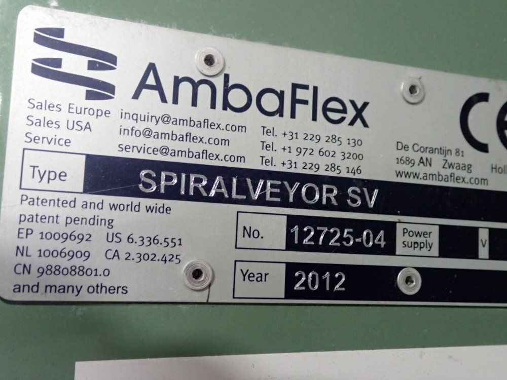 Ambaflex Spiral Conveyor